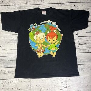 Vintage Images 1995 Hanna‎ Barbera Flinstones T Shirt Single Stitch